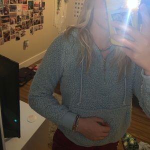 Cozy, fuzzy pullover